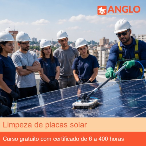 Limpeza de placas solar